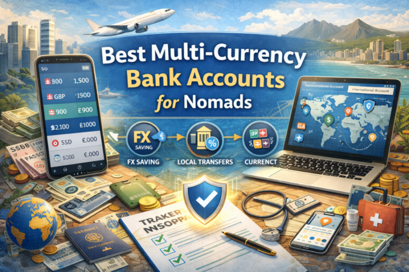 Best Multi-Currency Bank Accounts for Nomads