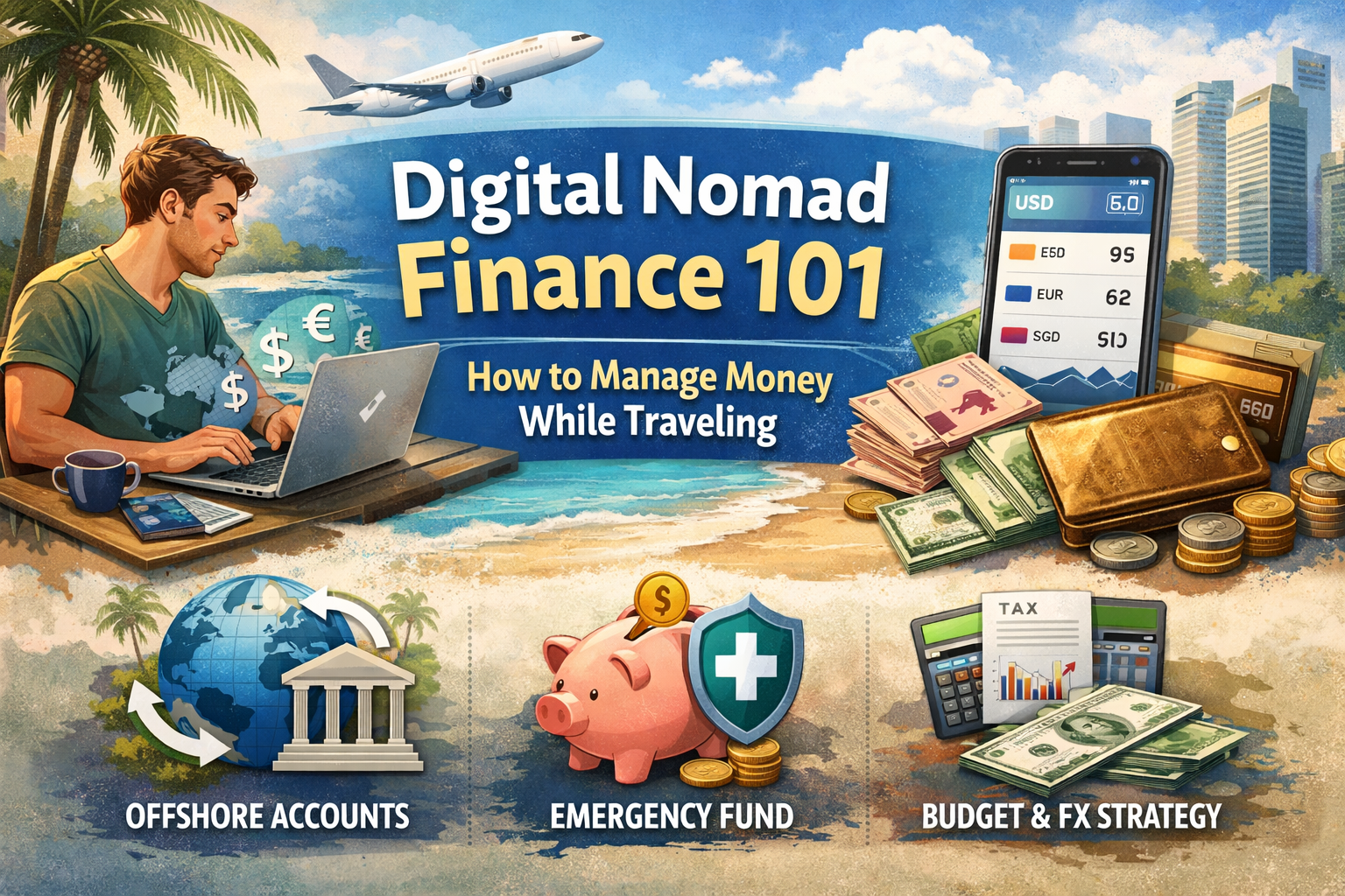 Digital Nomad Finance 101 How to Manage Money While Traveling
