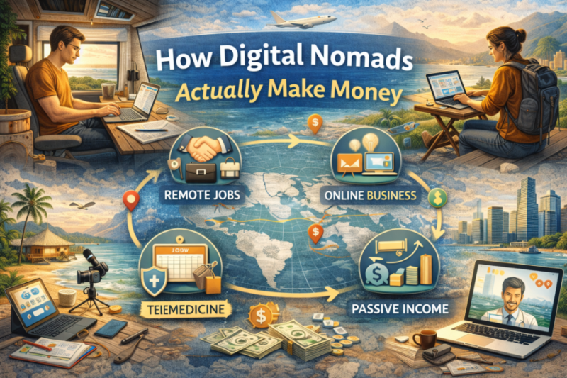 How Digital Nomads Actually Make Money