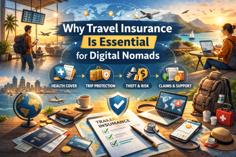 Why Travel Insurance Is Essential for Digital Nomads