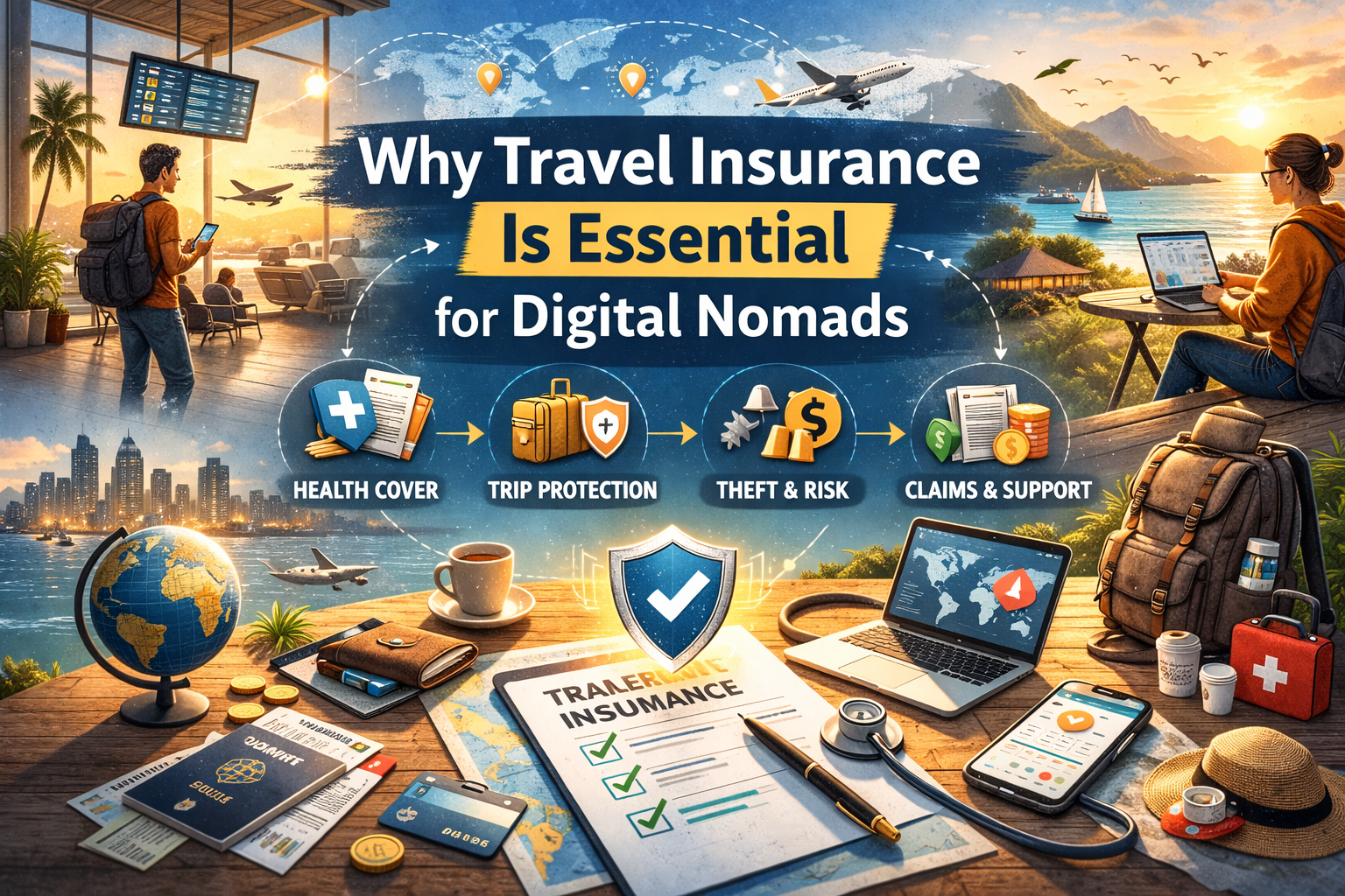 Why Travel Insurance Is Essential for Digital Nomads