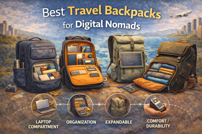 Best Travel Backpacks for Digital Nomads