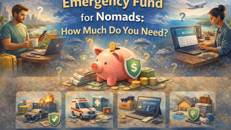 Emergency Fund for Nomads How Much Do You Need