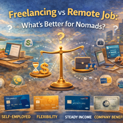 Freelancing vs Remote Job What’s Better for Nomads