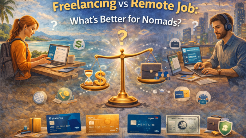 Freelancing vs Remote Job What’s Better for Nomads