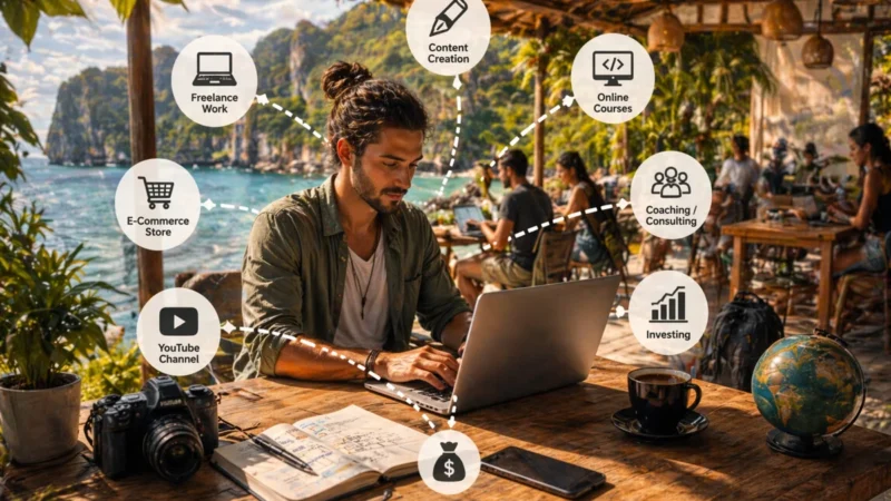 How Digital Nomads Actually Make Money