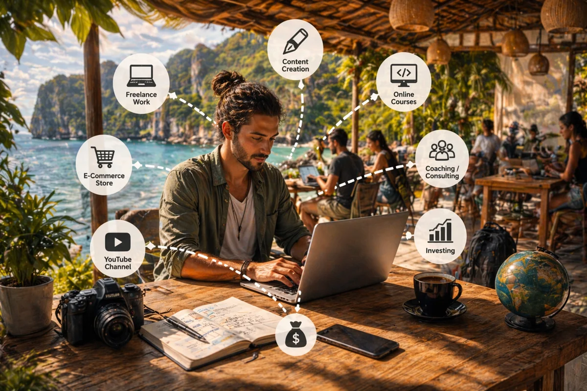How Digital Nomads Actually Make Money