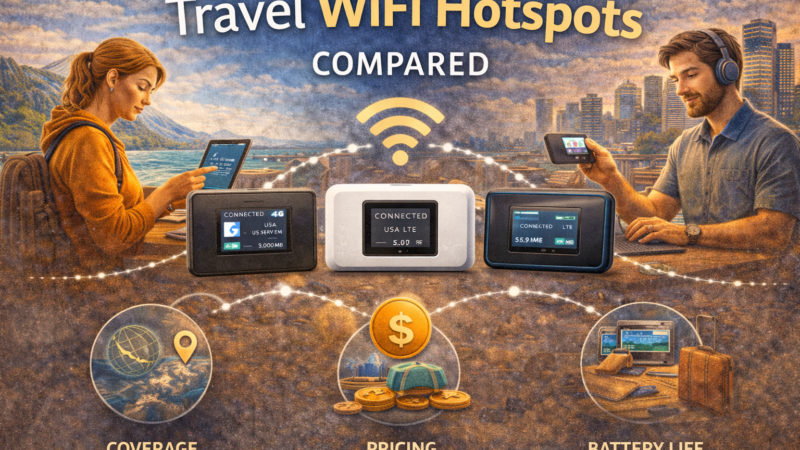 Travel WiFi Hotspots Compared