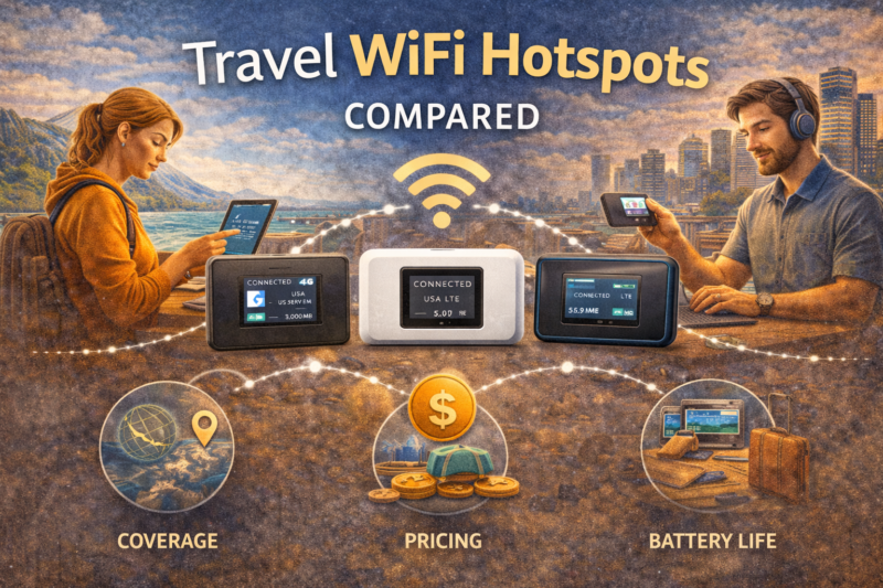 Travel WiFi Hotspots Compared