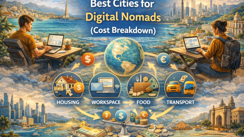 Best Cities for Digital Nomads (Cost Breakdown)