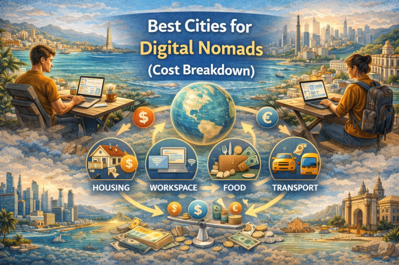 Best Cities for Digital Nomads (Cost Breakdown)