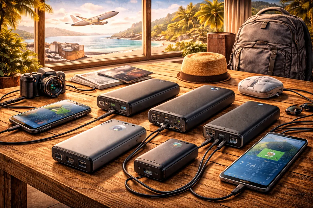 Best Power Banks for Long Travel Days