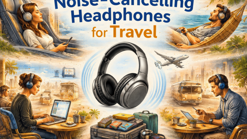 Noise-Cancelling Headphones for Travel