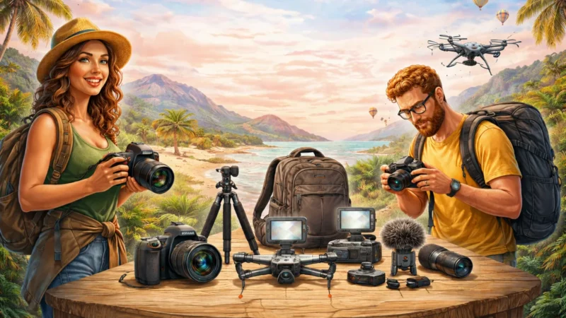 Photography Gear for Content Creators on the Move