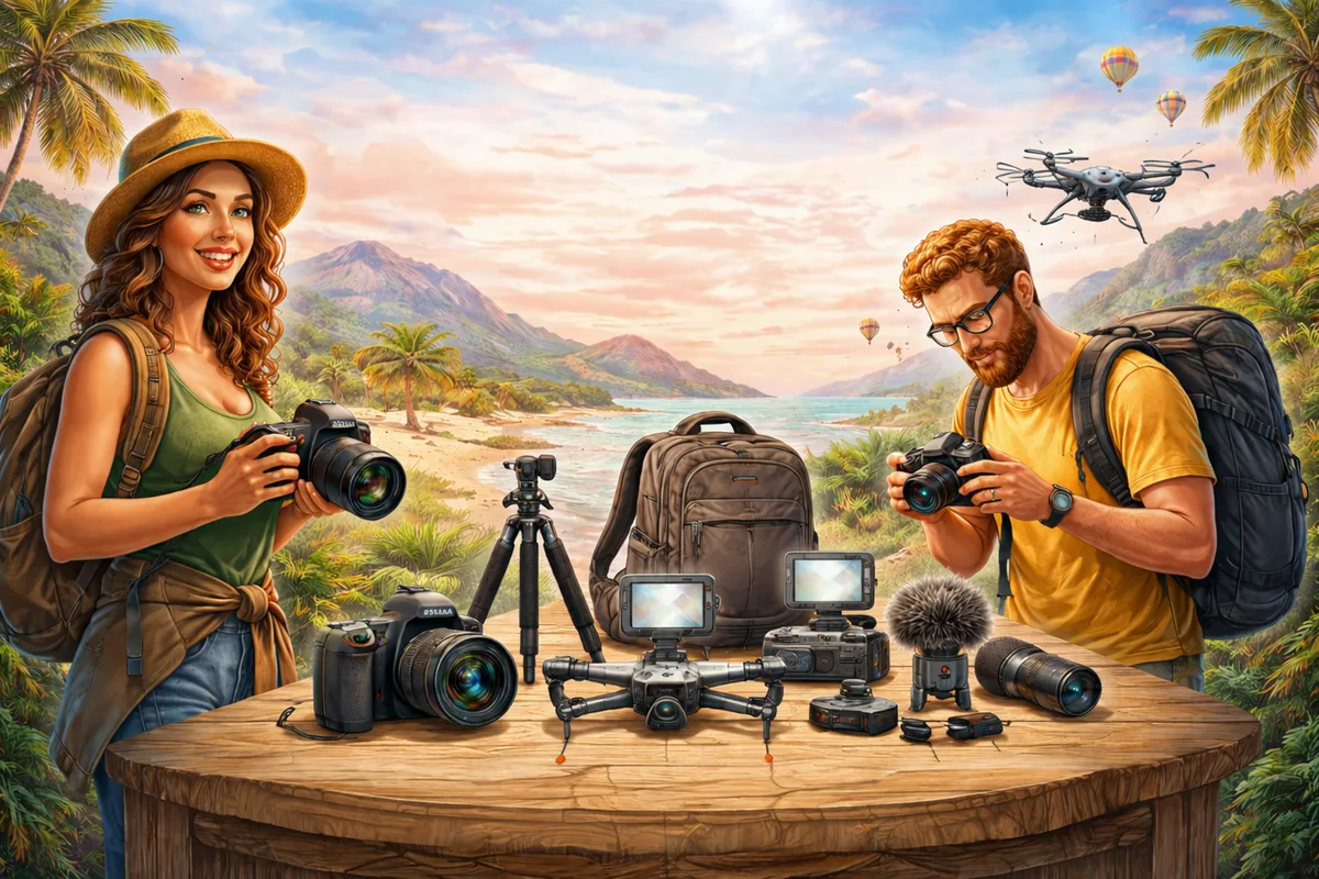 Photography Gear for Content Creators on the Move