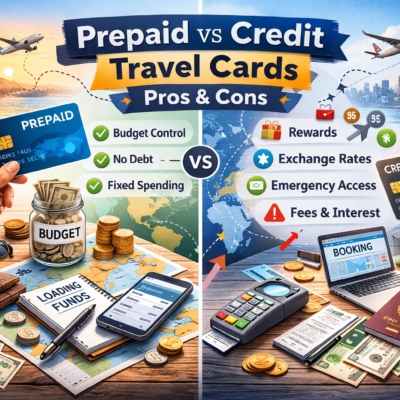 Prepaid vs Credit Travel Cards Pros & Cons