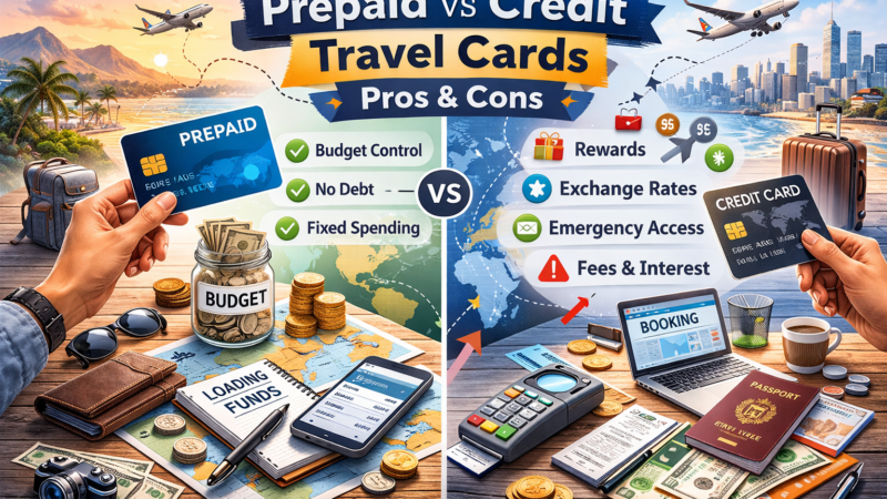 Prepaid vs Credit Travel Cards Pros & Cons