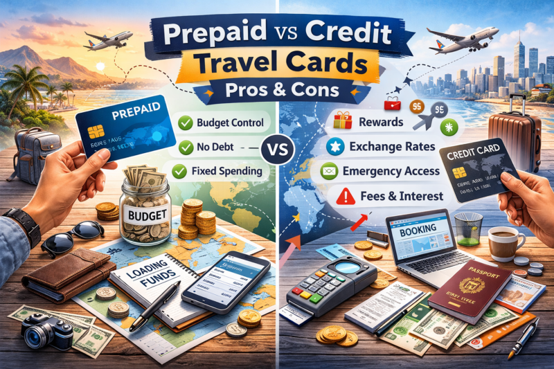Prepaid vs Credit Travel Cards Pros & Cons