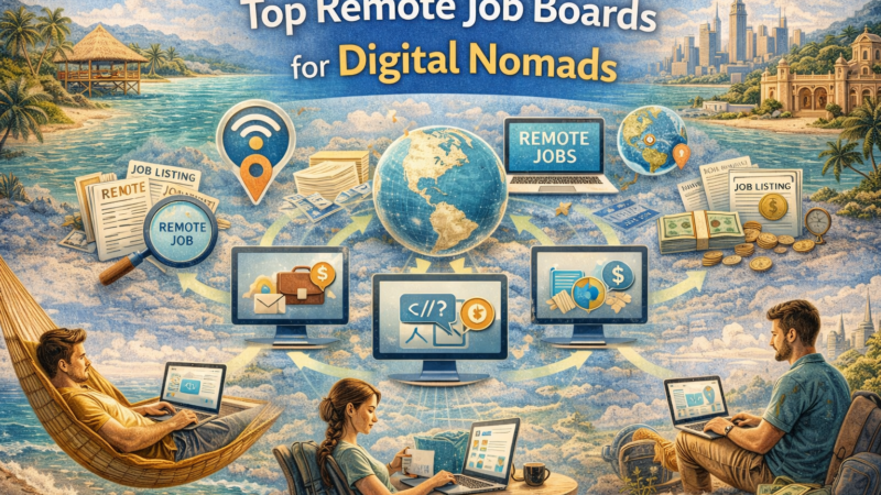 Top Remote Job Boards for Digital Nomads