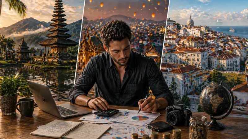 Budget Breakdown Bali, Chiang Mai, Lisbon