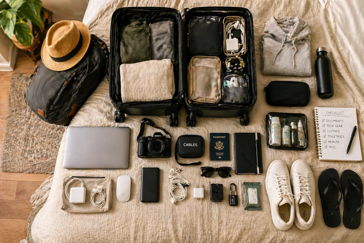 Digital Nomad Packing Checklist