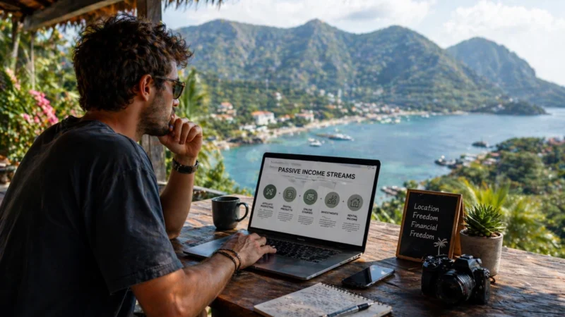 How to Build Passive Income While Traveling