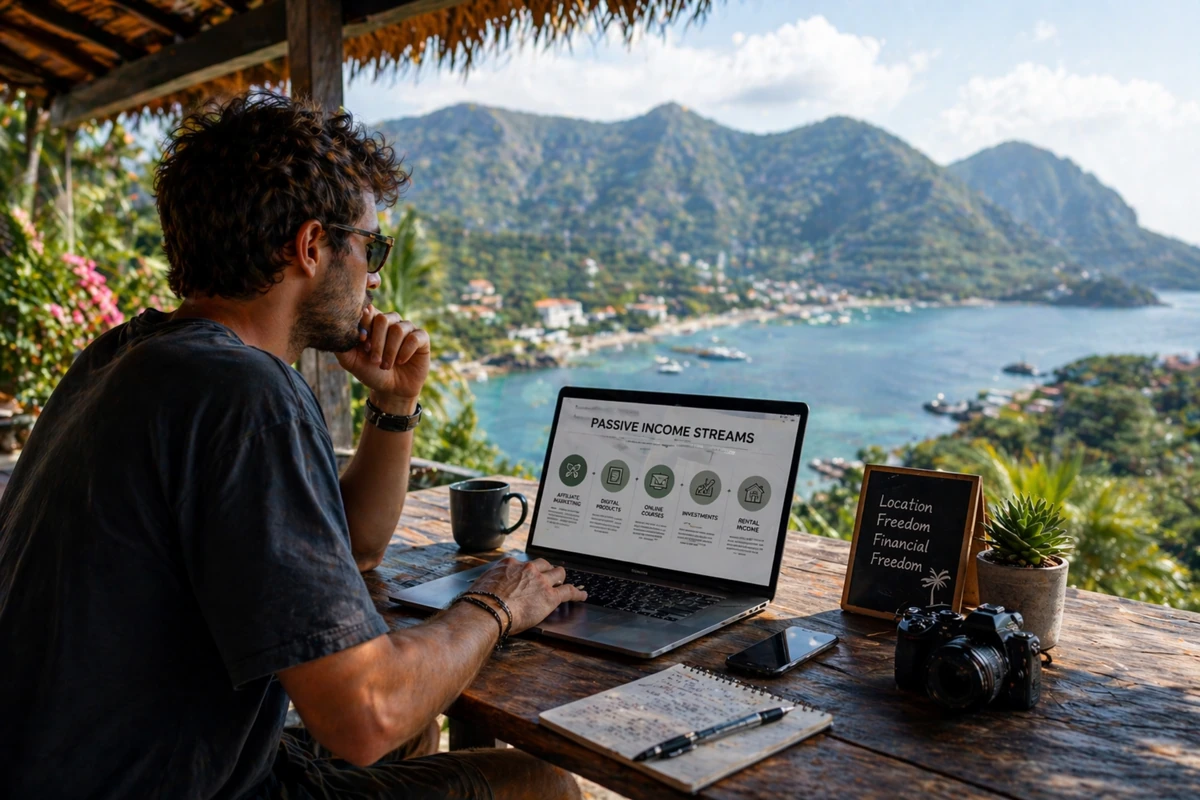 How to Build Passive Income While Traveling